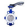 WAFER TİPİ 2 PARÇALI KELEBEK VANA PTFE / SS316